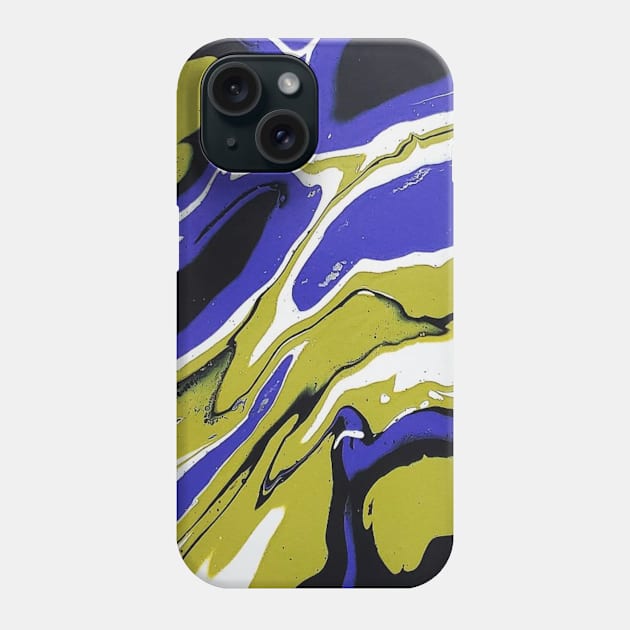 Amoeba Phone Case by J.Rage