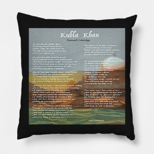 Kubla Khan Pillow