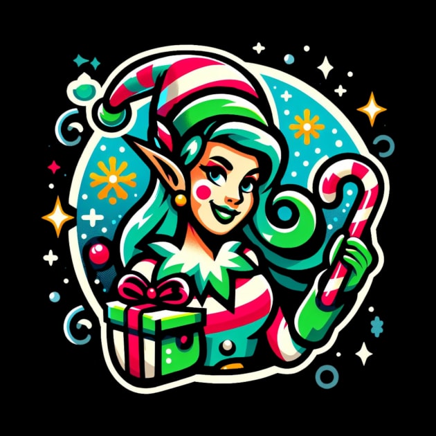 Christmas Elf - Joyful Holidays in Colors by emblemat2000@gmail.com