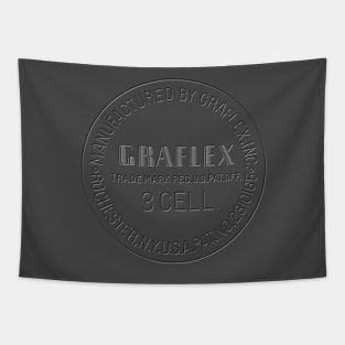 Graflex clean stamp black or white Tapestry