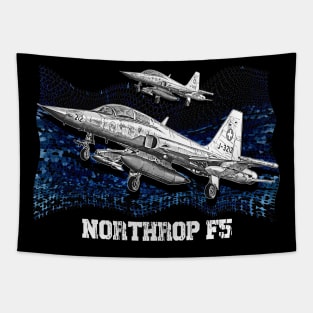 Northorp F5 Fighter Jet Tapestry