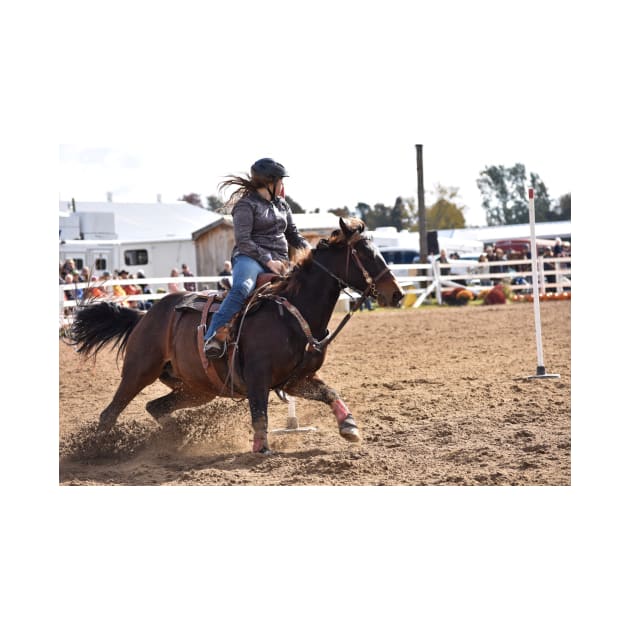 Barrel racing by theartsyeq