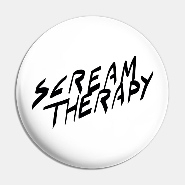 Scream Therapy podcast basic logo Pin by Scream Therapy