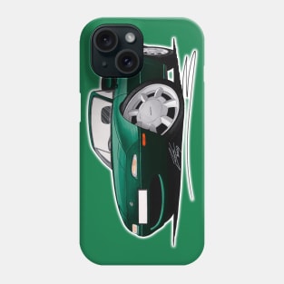 Mazda MX5 (Mk1) British Racing Green Phone Case