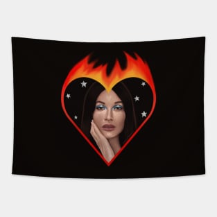 Star Crossed Flame Heart, Tapestry