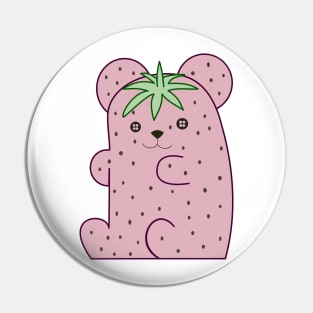 Strawberry Gummy Bear Pin