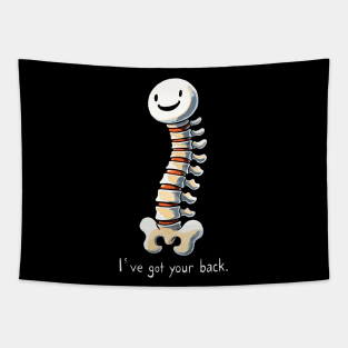 Got your back Medical Spine Pun Tapestry