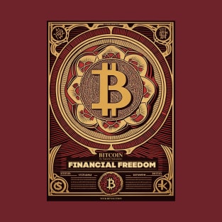 Bitcoin financial freedom T-Shirt