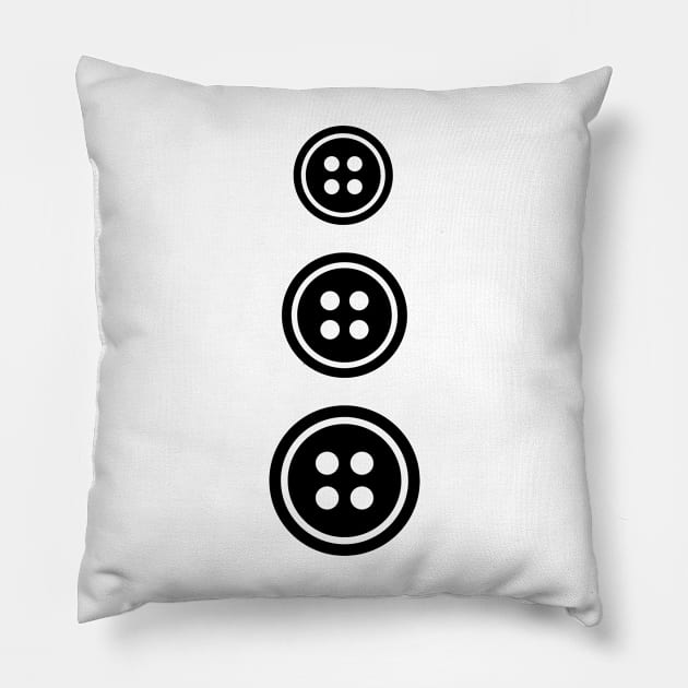 Snowman Costume Pillow by Myartstor 