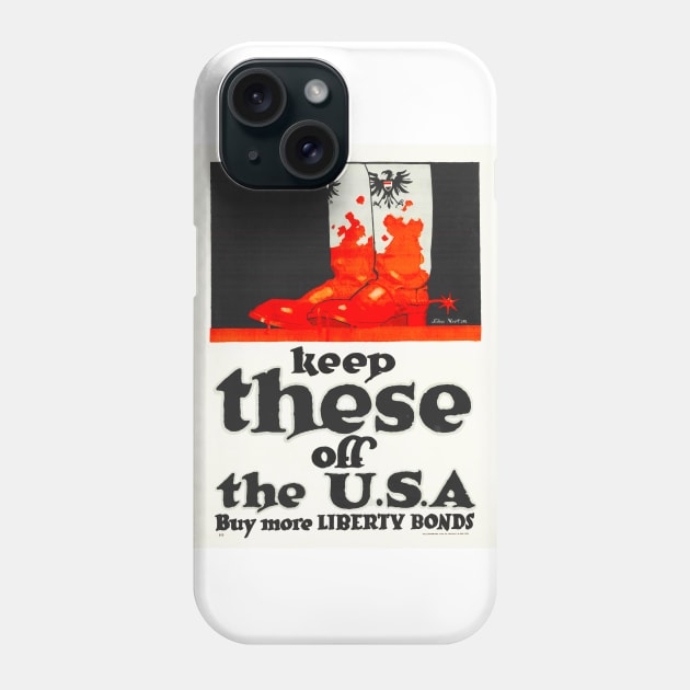 Liberty Bonds Phone Case by pocketlama