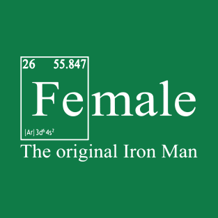 Female The original Iron Man T-Shirt