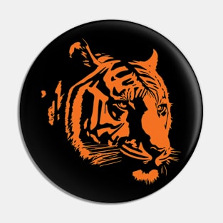 fearless tiger Pin