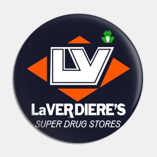 LaVerdiere's Super Drug Stores with Frog Pin