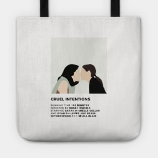 Cruel Intentions Minimalist Poster Tote