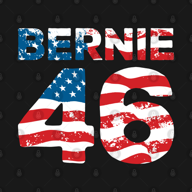 Bernie 46 Sanders for President 2020 by aneisha