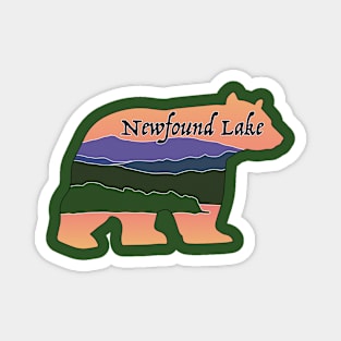 Newfound Lake Bear Magnet