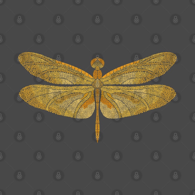 Golden Dragonfly by PNFDesigns