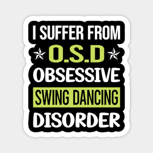 Obsessive Love Swing Dancing Dance Magnet