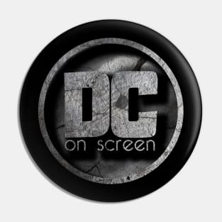 DC on SCREEN Logo (Knightmare) Pin