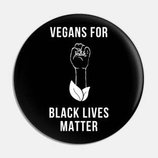 Vegans for Black Lives Matter Pin