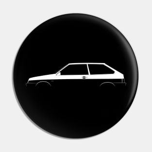 Lada Samara 3-Door Silhouette Pin