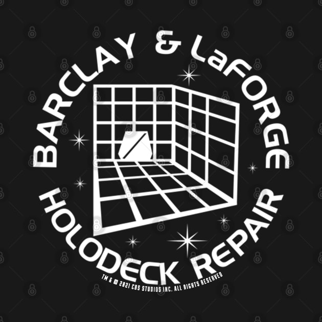 Barclay and LaForge Holodeck Repair by PopCultureShirts