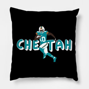 Cheetah, Tyreek 10 Miami Football themed Pillow