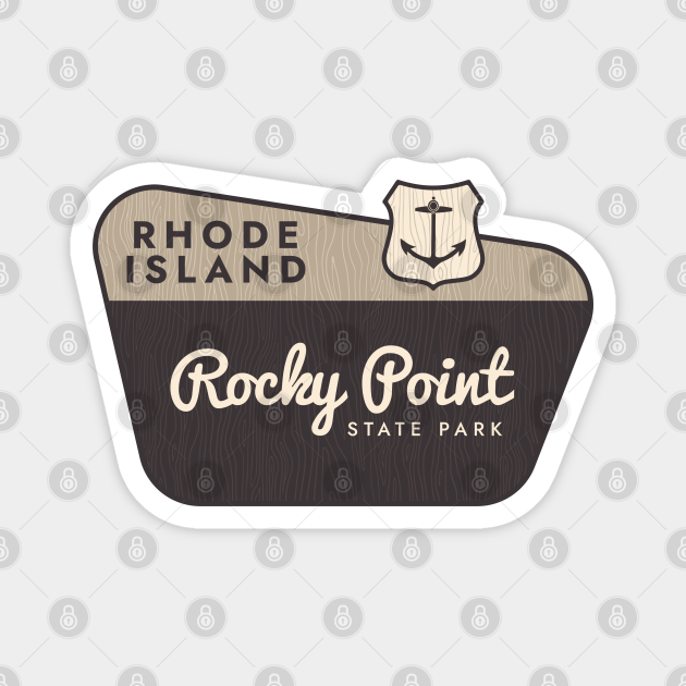 Rocky Point State Park Rhode Island Sign Rocky Point State
