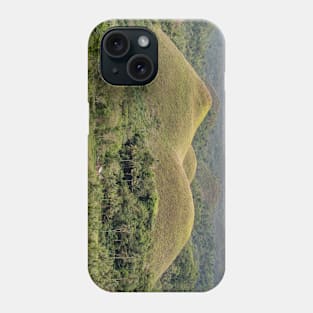 The Chocolate Hills, Carmen, Bohol, Philippines Phone Case