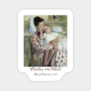 Mother and Child - Mary Cassatt Painting Classic Magnet