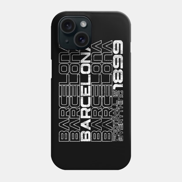 Football Is Everything - Barcelona FC Crossbar Retro Phone Case by FOOTBALL IS EVERYTHING