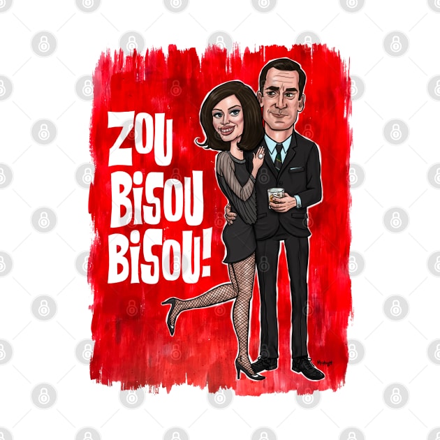 Zou Bisou Bisou by mcillustrator