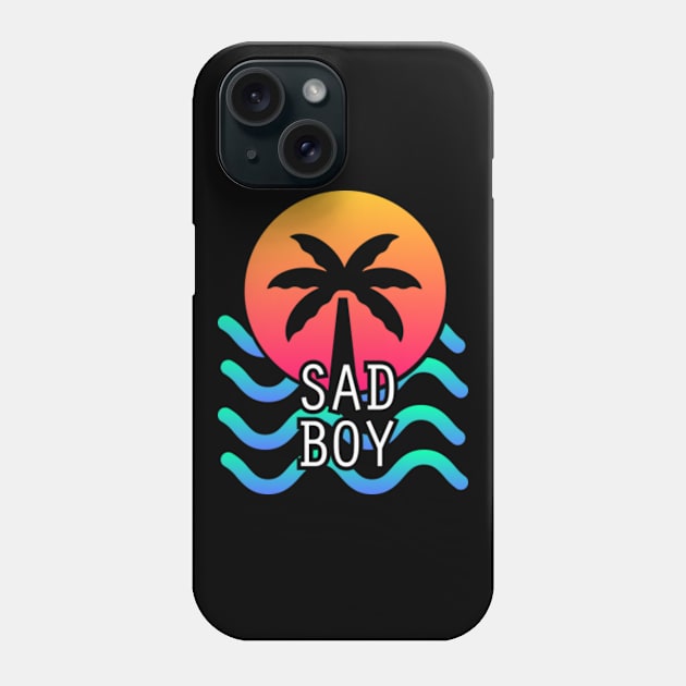 SADBOY - Aesthetic Vaporwave Vibes Phone Case by Wizardmode