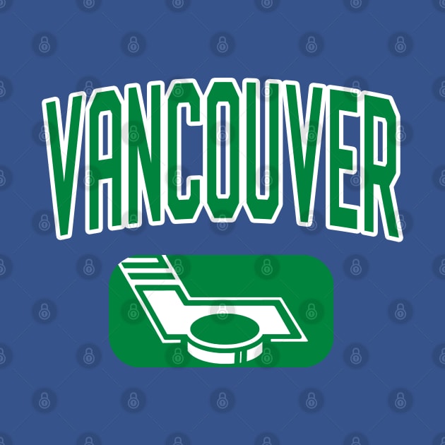 Vancouver (Blue) Hockey by Locker Room Originals