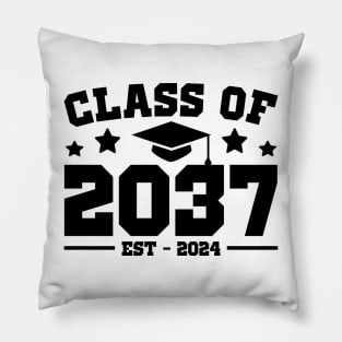 Class of 2037 Grow with me First Day of School Pillow