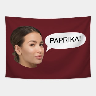 Paprika! Catchphrase Design Tapestry