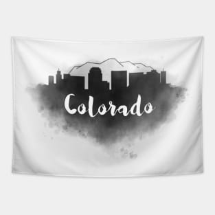 Colorado watercolor Tapestry