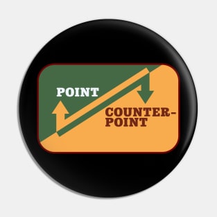 Point Counterpoint Pin