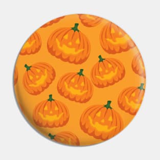 Halloween Seamless Pattern Pin