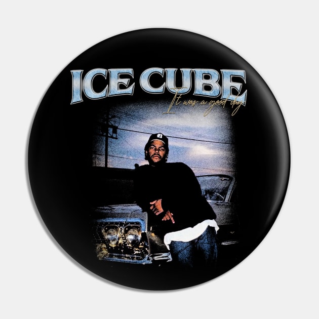 Ice Cube Vintage Pin by gwpxstore