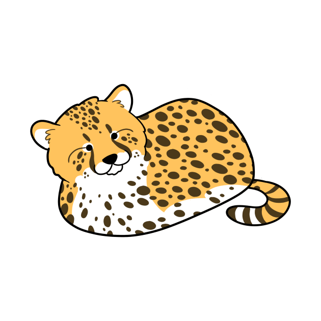 Cheetah Cat Loaf by little-ampharos