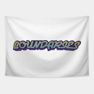 BOUNDARIES Tapestry