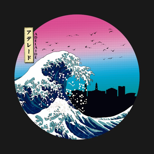 Adelaide Kanagawa Wave 90s by Ferrazi