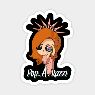 Pop.A.Razzi Liberty Pink Magnet