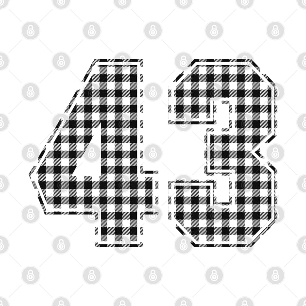 Plaid Number - 43 - Dark by tavare