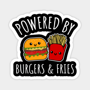 Burgers and fries Magnet