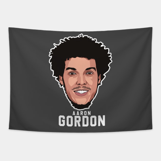 Aaron Gordon Tapestry by origin illustrations