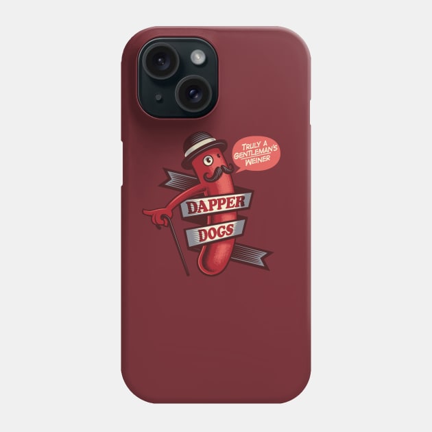 Dapper Dogs Phone Case by Leon