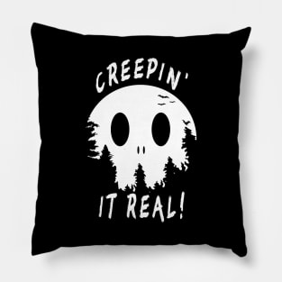 Creepin' It Real Camping Pillow