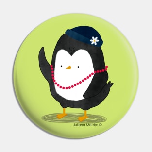 Lady Penguin Pin